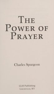 The Power of Prayer